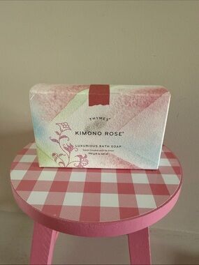 Thymes Bath Soap - 6 Oz - Kimono Rose